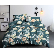 Постельное белье VT из полисатина 267-8 2-х сп с евро простыней с наволочками 70/70