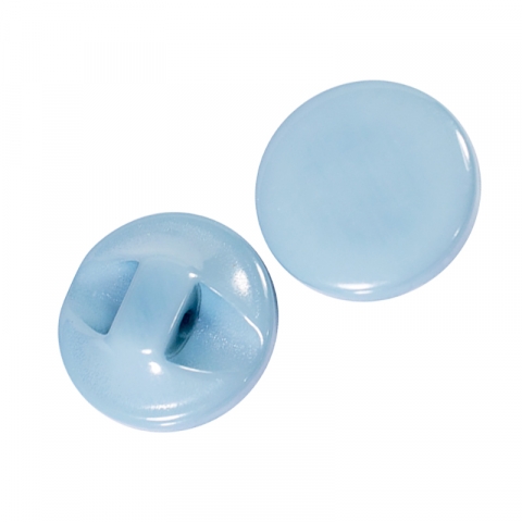 Пуговицы Карамель 11 мм цвет серо-голубой упаковка 24 шт