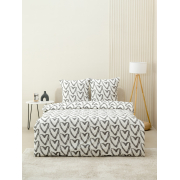 Постельное белье VT из полисатина ДА-571 2-х сп с евро простыней с наволочками 70/70