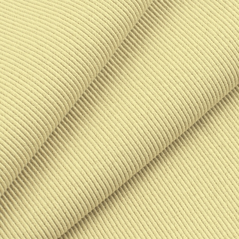 Ткань на отрез кашкорсе 3-х нитка с лайкрой цвет светло-желтый