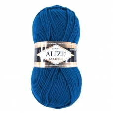 Пряжа для вязания Ализе LanaGold (49%шерсть, 51%акрил) 100гр цвет 155 камень