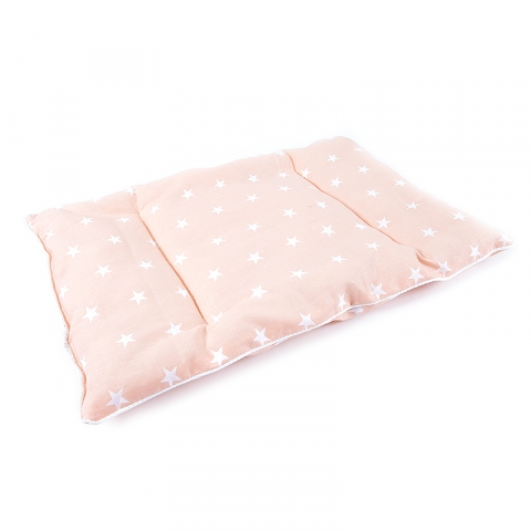 Подушка для новорожденных 40/60 цвет персиковый