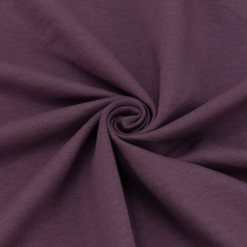 Ткань на отрез футер с лайкрой 1702-1 цвет темно-лиловый