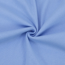 Ткань на отрез кашкорсе с лайкрой цвет светло-голубой