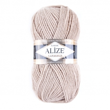 Пряжа для вязания Ализе LanaGold (49%шерсть, 51%акрил) 100гр цвет 05 бежевый