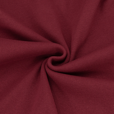 Ткань на отрез кашкорсе с лайкрой 1321-1 цвет бордовый