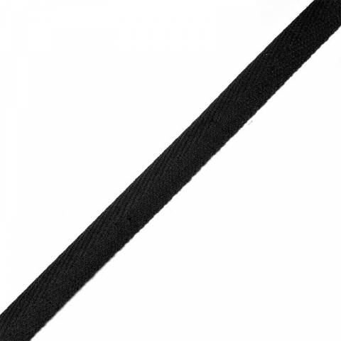 Лента киперная 10 мм хлопок 1.8 гр/см цвет 005 черный
