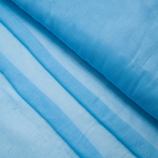 Ткань на отрез ситец гладкокрашеный 80 см 65 гр/м2 цвет голубой