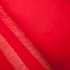 Ткань на отрез ситец гладкокрашеный 80 см 65 гр/м2 цвет красный