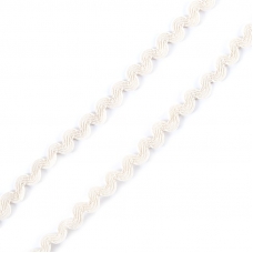 Тесьма плетеная вьюнчик С-3014 (3582) г17 уп 20 м ширина 8 мм (5 мм) цвет 180