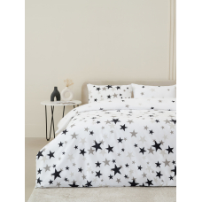 Постельное белье VT из полисатина DJL7607 2-х сп с евро простыней с наволочками 50/70