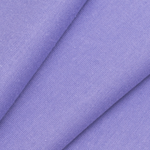 Ткань на отрез кулирка гладкокрашеная 9045а Violet Tulip