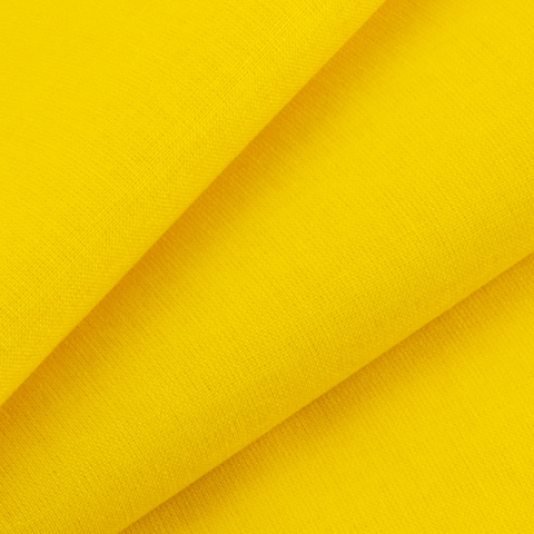 Ткань на отрез бязь М/л Шуя 150 см 11440 цвет желтый
