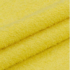 Махровая ткань 220 см 430гр/м2 цвет желтый