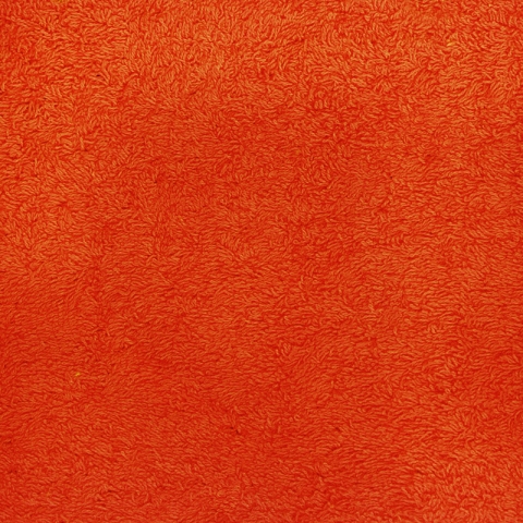 Простынь махровая цвет Оранжевый 190/200