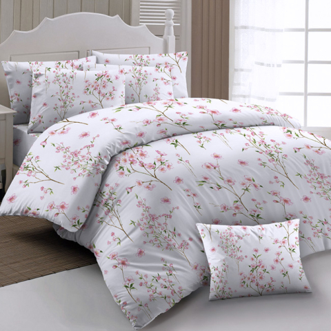 Бязь 120 гр/м2 150 см 5120/1 Ветка сакуры