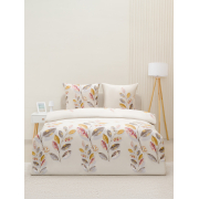 Постельное белье VT из полисатина 837-6 2-х сп с евро простыней с наволочками 70/70