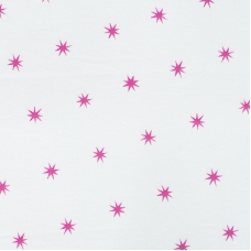 Маломеры фланель 80 см Звезды цвет розовый 1 м