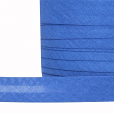 Косая бейка хлопок ширина 15 мм (132 м) цвет F223 синий