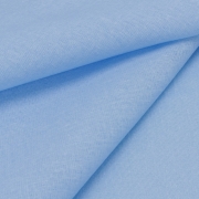 Мерный лоскут бязь гладкокрашеная ГОСТ 150 см цвет голубой 1,3 м