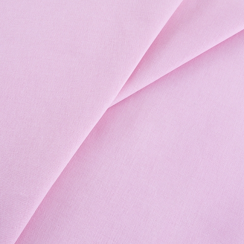 Мерный лоскут бязь гладкокрашеная 120гр/м2 150 см цвет розовый