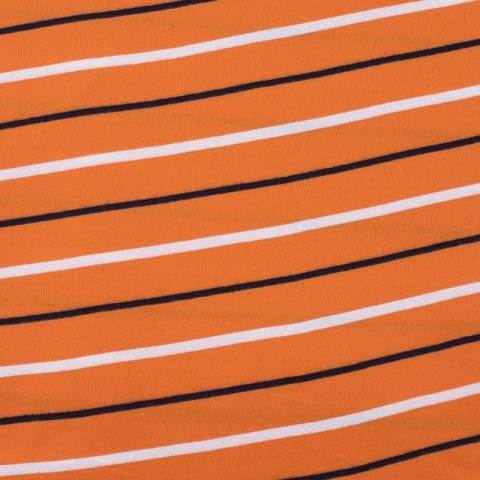 Мерный лоскут футер Жаккард цвет оранжевый 0,4 м
