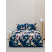 Постельное белье VT из полисатина R4061 2-х сп с евро простыней с наволочками 70/70