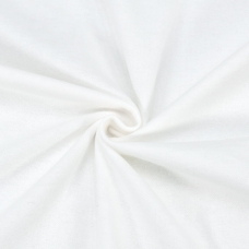 Ткань на отрез фланель 75 см цвет белый