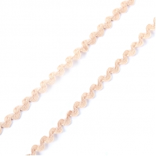 Тесьма плетеная вьюнчик С-3014 (3582) г17 уп 20 м ширина 8 мм (5 мм) цвет 186