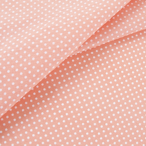 Ткань на отрез бязь плательная 150 см 1554/17 цвет персик