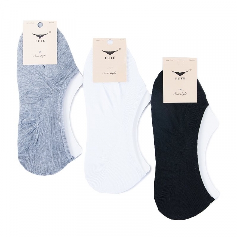 Женские носки-следки Fute 906 разные цвета размер 37-41