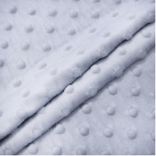 Маломеры Плюш Минки Китай 180 см на отрез цвет серый 0.7 м