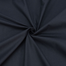 Ткань на отрез поплин гладкокрашеный 220 см 115 гр/м2 цвет черный