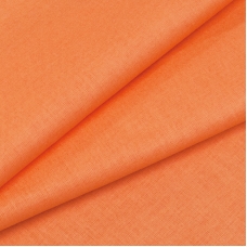 Мерный лоскут бязь ГОСТ Шуя 150 см цвет оранжевый