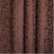 Портьерная ткань 150 см 100/2С цвет 9 коричневый