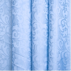 Портьерная ткань 150 см 100/2С цвет 17 голубой
