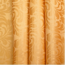 Портьерная ткань 150 см на отрез 2С391 цвет 12 оранжевый