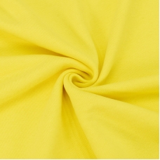 Ткань на отрез футер 3-х нитка диагональный №37 цвет желтый