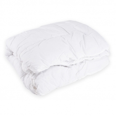 Одеяло полиэфир чехол белый хлопок 300 гр 140/205 см