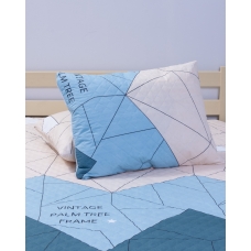 Чехол декоративный для подушки с молнией, ультрастеп 4325 50/70 см