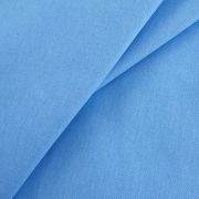 Мерный лоскут на отрез бязь гладкокрашеная 120 гр/м2 150 см цвет голубой