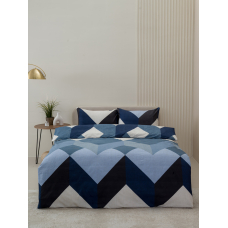 Постельное белье 4204 2-х сп с евро простыней с наволочками 50/70
