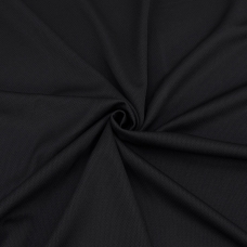Ткань на отрез ложная сетка 160 см цвет черный
