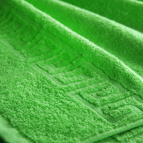 Полотенце махровое Туркменистан 100/180 см цвет Молодая зелень