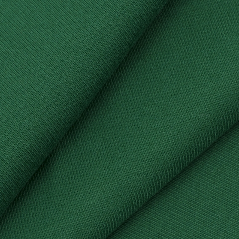 Ткань на отрез интерлок цвет зеленый