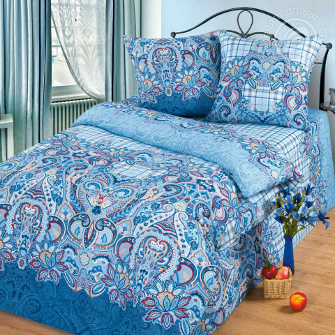 Бязь 120 гр/м2 220 см 11297/1 Индиго