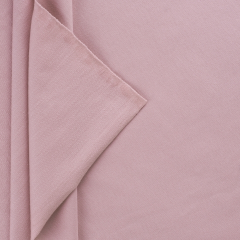 Ткань на отрез футер петля с лайкрой 05-12 цвет розовый