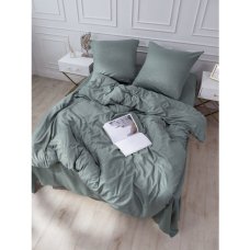 Постельное белье VT из полисатина 17-4402 2-х сп с евро простыней с наволочками 50/70