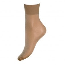 Женские капроновые носки Fute 5502 бежевые