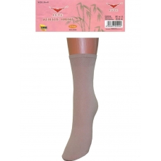 Женские капроновые носки Fute 5504 бежевые